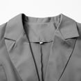 thumbnail image 6 of ZJXFGS Fall Outfits For Women 2025 Womens Casual Blazer Long Sleeve Open Front Office Casual Clothing Women Sweaters For Women Interview Outfits For Women Womens Business Casual Clothing Gray 3XL, 6 of 8