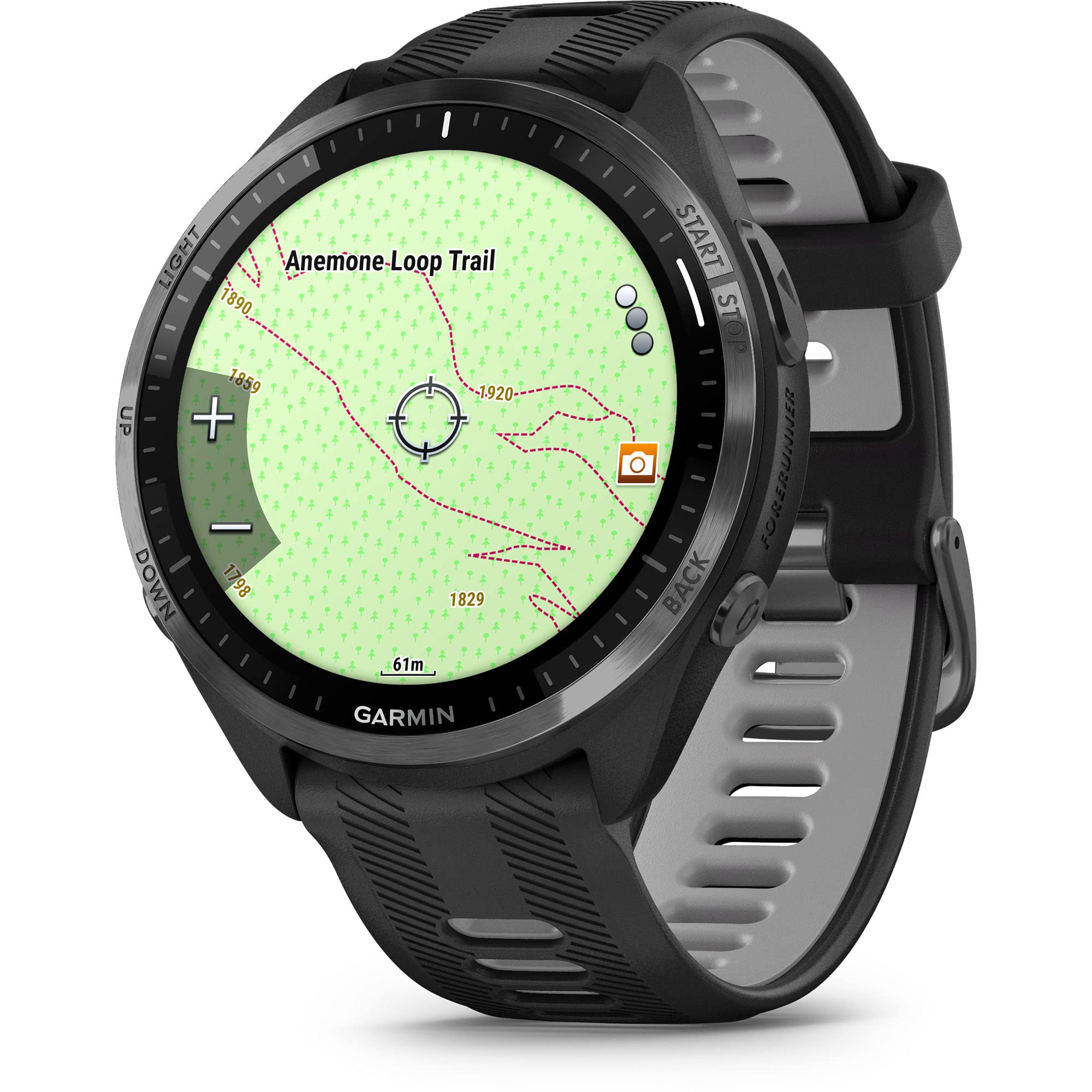 Garmin Forerunner® 965 Running Smartwatch, Colorful AMOLED Display, Training Metrics and Recovery Insights, Black and Powder Gray - image 3 of 5