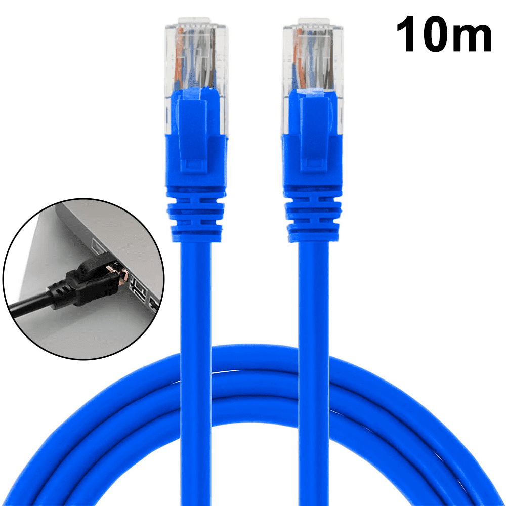 Networking Networking Cables & tools 8m Blue Cat5 65FT RJ45 Ethernet Cable For Cat5e Cat5 RJ45 Internet Networking LAN Cable Connector 1 x Blue RJ45 Ethernet Cable 