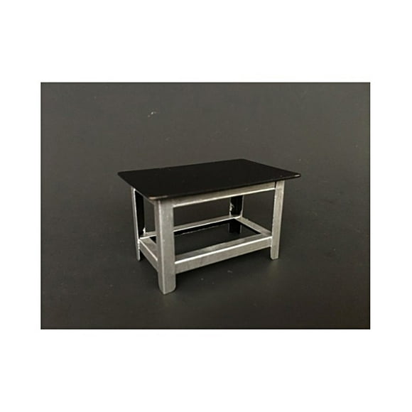 American Diorama 77531 Metal Work Bench For 1:24 Scale Models by American Diorama