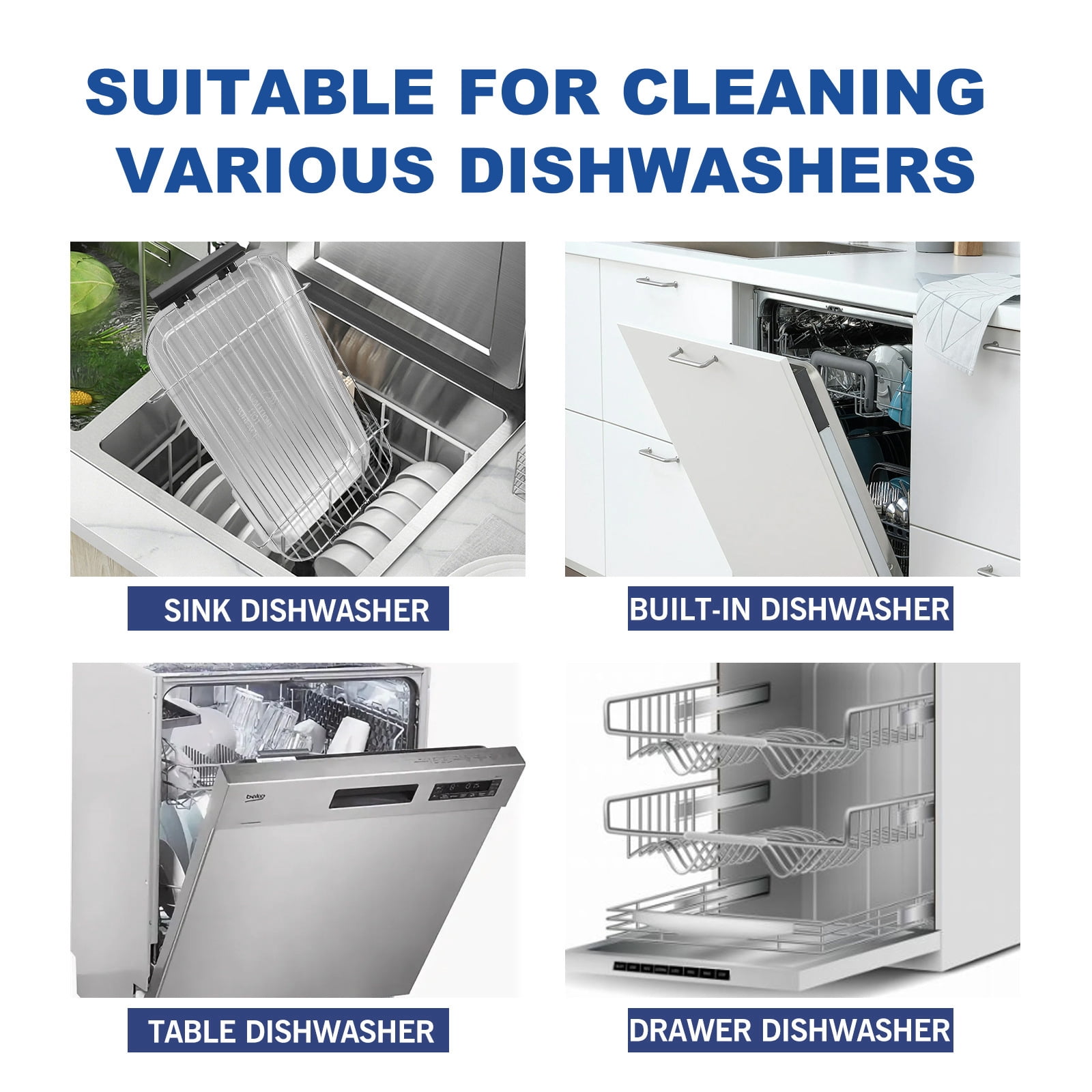 Paddsun Dishwasher Cleaner,  36 Pack Deodorizer Tablets  Deep Cleaning Descaler Pods for Dish Washer Machine Natural Limescale Remover