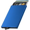 thumbnail image 1 of ORUYROP Credit Card Holder RFID Blocking Aluminum Business Card Holder Automatic Pop-up Card Case, 1 of 6