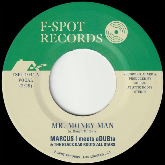 Marcus I Meets Adubta - Mr. Money Man B/w Version - Music & Performance - Vinyl [7-Inch]
