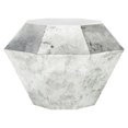 thumbnail image 6 of SAFAVIEH Grace Diamond Accent Table, Antique Silver, 6 of 7