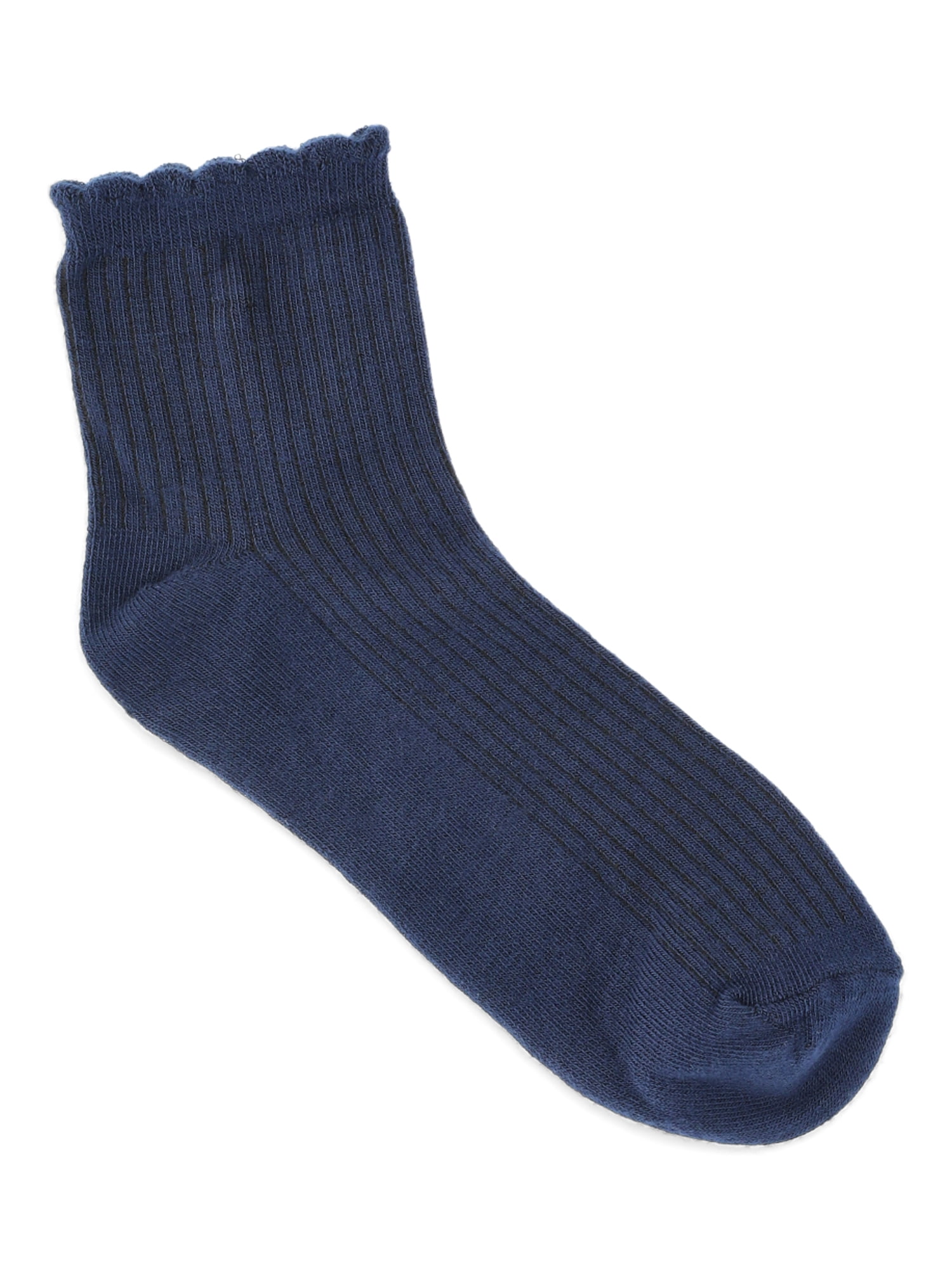 Joyspun Women’s Essentials Ankle Dress Socks, 6-Pack, Fits Shoe Sizes 4-10