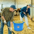 thumbnail image 4 of Little Giant 70 Quart Durable Plastic Utility Muck Tub with Handles, Berry, 4 of 8