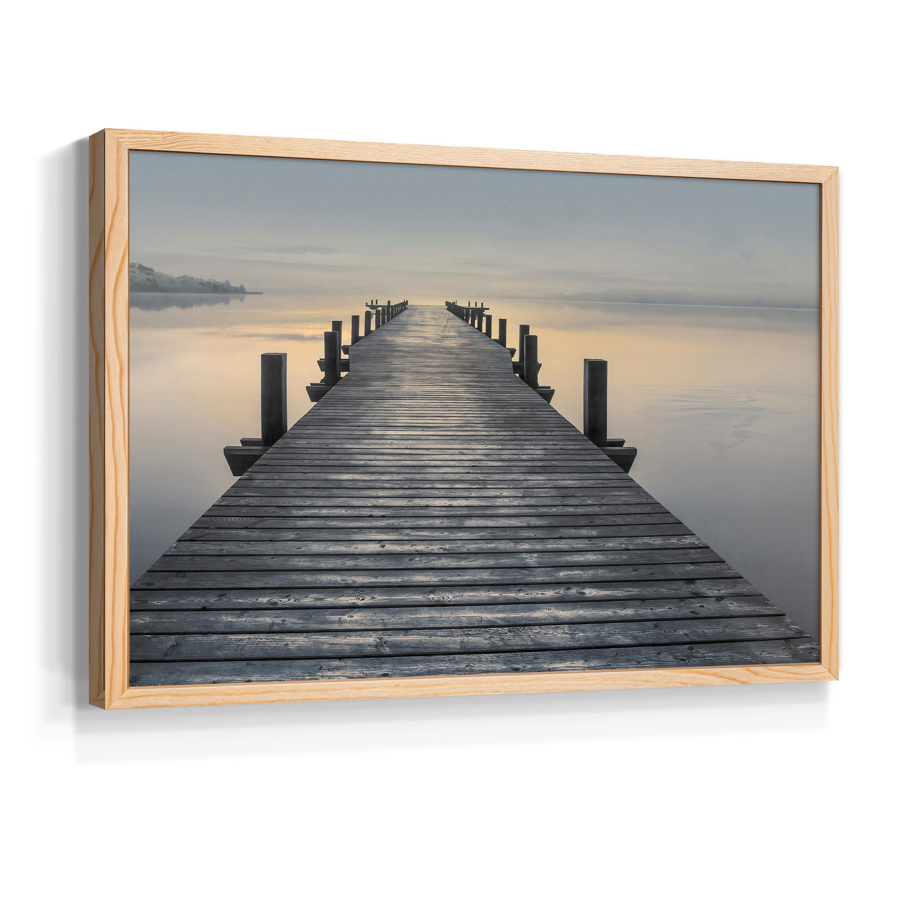 Sun Down by Mike Calascibetta - Restickable Framed Giclée Print