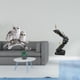 thumbnail image 2 of Figuras de búho,Figuras de búho,animales artificiales,artesanías,decoración del hogar,Estatua de escalera,Estatua de escalera con libros para escalar,decoración artística,Escultura de, 2 of 8