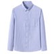 thumbnail image 1 of Blusa y camisa de manga larga con cuello vuelto para hombre, estampada, informal, formal, con solapa, de poliéster, 1 of 3