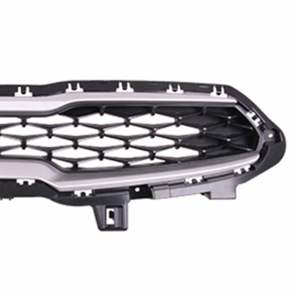 For Kia Forte 2019 2020 2021 Grille | Chrome Shell/Painted Black Insert | EX/S Model | Replacement For KI1200204 | 86350M7010