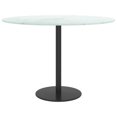 thumbnail image 2 of vidaXL Table Top White ?60x0.8 cm Tempered Glass with Marble Design, 2 of 3