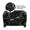 thumbnail image 2 of Yiaed Daisies Flowers Print Travel Luggage Cover Suitcase Protector Fits 18-32 Inch Luggage Wheel Covers Patterned Elastic Luggage Anti-scratch（No luggage）-Large, 2 of 5