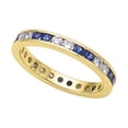 thumbnail image 2 of Karina B� Genuine Sapphire Eternity Band, 2 of 9