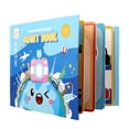 thumbnail image 2 of Fiudx Liquidación De Ofertas Flash Rompecabezas De Iluminación Para Niños, Libro Silencioso De Aprendizaje Temprano, Libro Ocupado, Cognición, Desarrollo De Inteligencia Educativa, Libro De Pasta De, 2 of 2