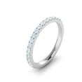thumbnail image 2 of 1/2 Carat TW Diamond Wedding Band in 10k White Gold (G-H, I1-I2), 2 of 5