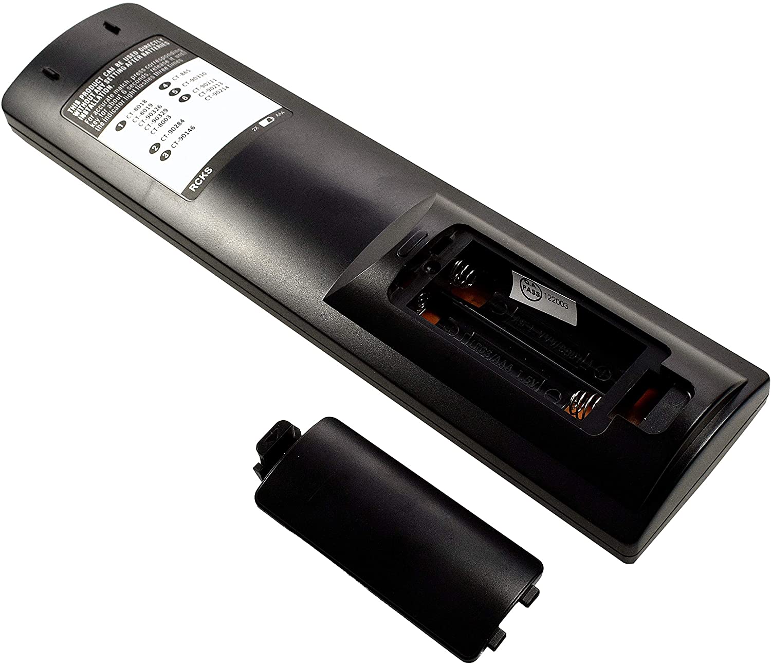 Replacement Remote Control For Toshiba TVs: 26AV502U, 26AU52R, 26AU52U, 32AV502RZ, And More