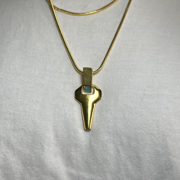 Cyberpunk: Edgerunners David Martinez Cosplay Necklace Unisex Double Chain Cross Pendant Choker Jewelry Costume Accessory