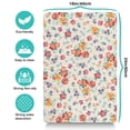 thumbnail image 5 of Pet Food Mat Absobing Durable Dog Water Mat Colorful Flowers Cat Mat for Food Dog Water Bowl Mat for Messy Drinker, 5 of 7