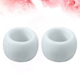 thumbnail image 3 of MasteelfCA 2 Pcs Thicken Ceramic Electric Toothbrush Holder Toothbrush Storage Rack Toothbrush Holder Stand for Home Kitchen Bathroom (White), 3 of 8