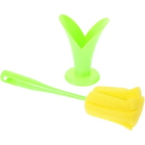 FRCOLOR Sponge Bottle Cleaning Brush Long Handle Cleaning Brush Water Mug Brush Milk Bottle Clean Brush