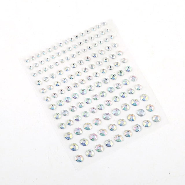 Face Decorations Rhinestone Stickers for Music Festival Halloween Party Mobile Crystal Sticker Children Toy DIY Diamond StickersB He Qiyong unisex
