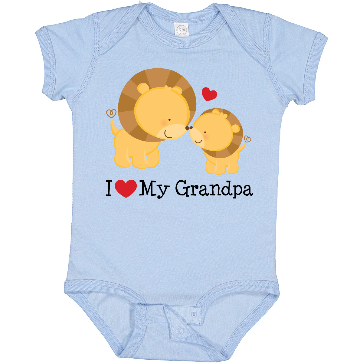 Inktastic I Love My Grandpa Boys or Girls Baby Bodysuit