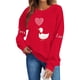 thumbnail image 5 of TaTaai Hoodies Shirts for Women Early Fall Long Sleeve Tops Vintage Graphic Outfits Tops Fashion Pullover Tees Gift, 5 of 6
