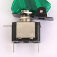 thumbnail image 4 of 2 Piezas Del Coche 12V / 20A SPST Interruptor De Palanca Oscilante De Control Con LED Verde Y Azul Soledad Interruptor de rockero de luz de niebla de coche, 4 of 10