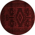 thumbnail image 1 of Ahgly Company Indoor Round Persian Red Traditional Area Rugs, 6' Round, 1 of 4