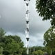 thumbnail image 5 of Cadena de lluvia galvanizada para canalones, bajantes, desviadores de agua exteriores, copas decorativas para lluvia de jardín, campanillas para el hogar, libélulas, ranas, mariposas, decoración, cade, 5 of 8