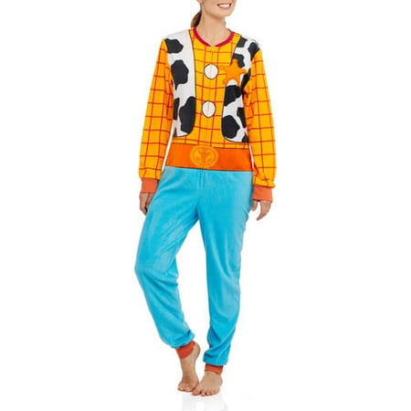 Toy Story Woody Union Suit Pajama Sleepwear Mens