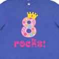 thumbnail image 4 of Inktastic 8th Birthday Rocks Girls 8 Year Old Youth T-Shirt, 4 of 5