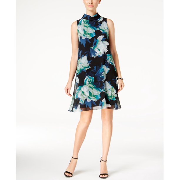 vince camuto floral sheath dress