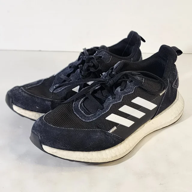 Adi - das Rapidalux S&L Boost Running Shoes Mens Size 7 Black Athletic Sneakers