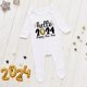 thumbnail image 2 of Hello 2024-Pelele de bebé de Feliz Año Nuevo, ropa de dormir infantil, traje de Casa de Año Nuevo, mi primer año nuevo, Invierno, 2 of 4