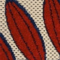 thumbnail image 6 of Nourison Aloha Indoor/Outdoor Tropical Botanical Multicolor 6' x 9' Area Rug, (6' x 9'), 6 of 9