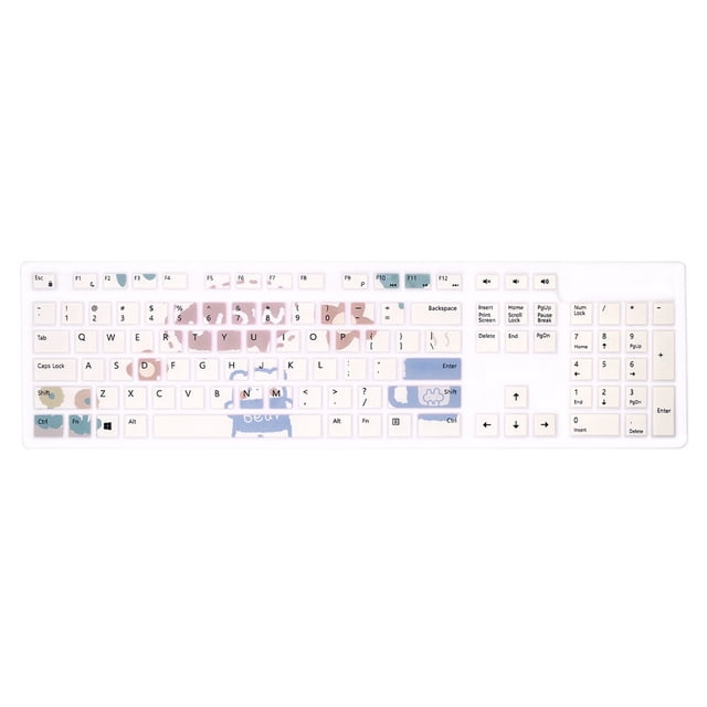 Funda para teclado Dell KB216, cubierta para teclado de oficina, portátil, con cable