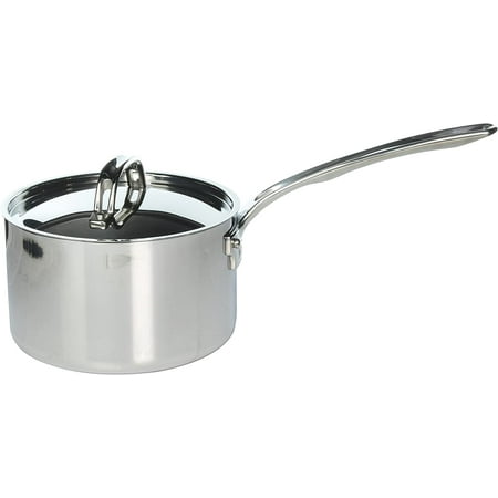

HPJNB 3-Ply Sauce Pan 2 Quart Stainless Steel