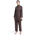 thumbnail image 5 of Wdgfv Women Modest Swimsuits Ruffle Full Coverage Arabic 2 Pieces Bathing Suit, 5 of 8