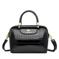 thumbnail image 3 of Bolsos de mano de piel sintética suave auténtica para mujer, bolso de hombro vintage, bolso de mano de diseñador de lujo para mujer, bolsos de mano de gran capacidad, Sac A Main, 3 of 5