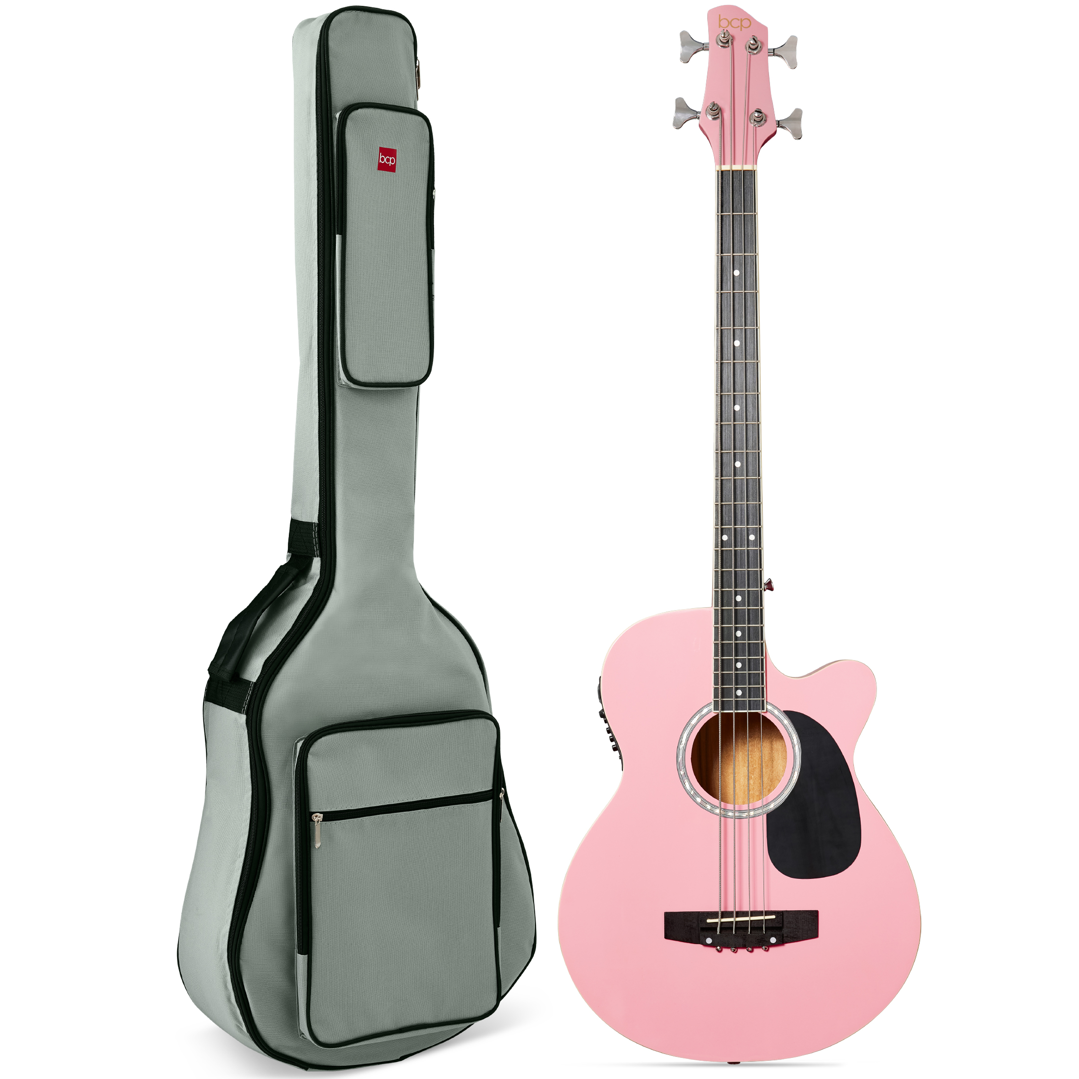 Best Choice Products Acoustic Electric Bass Guitar 22-Fret photo 1