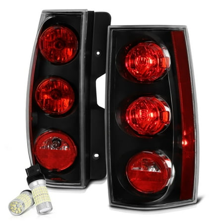 Denali Driver - VIPMOTOZ For 2007-2014 GMC Yukon XL Denali Chevy Tahoe Suburban 1500 2500 Tail Lights, Driver & Passenger Side