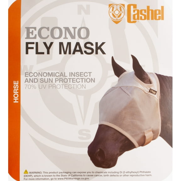 UltraCruz Fly Mask for Horses w/Web Trim, Large