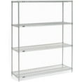 thumbnail image 2 of Global Industrial 18607Z 60 x 18 x 74 in. Nexel Poly-Z-Brite Wire Shelving, Clear, 2 of 4