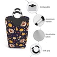 thumbnail image 3 of Xecao Turkey And Autumn for Laundry Basket,Collapsible Large Laundry Hamper,Wash Bag for Laundry Room, Rolling Laundry Basket with Handles, 3 of 5