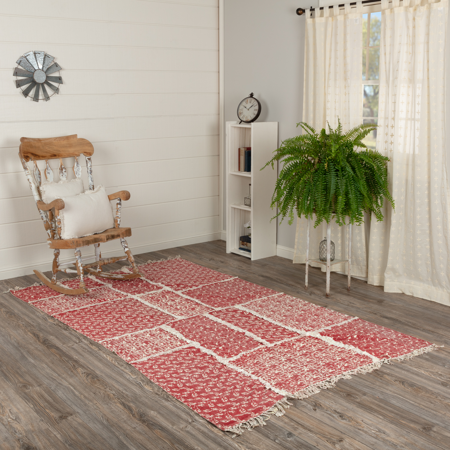 Ashton & Willow Isabella Floral Farmhouse Area Rug