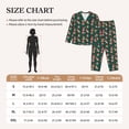 thumbnail image 4 of Lsque Mushroom House Pattern Long Sleeve Pajama Set for Women - Soft 2-Piece Sleepwear and Loungewear Set with Pockets, Comfy Nightwear-X-Large, 4 of 7