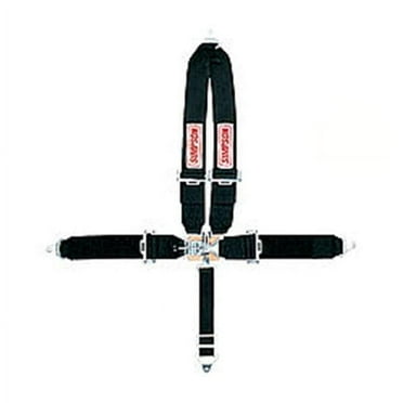 Simpson Safety SIM29065BK 5 Point Latch & Link Pull Down Bolt In Harness System - 55 in.