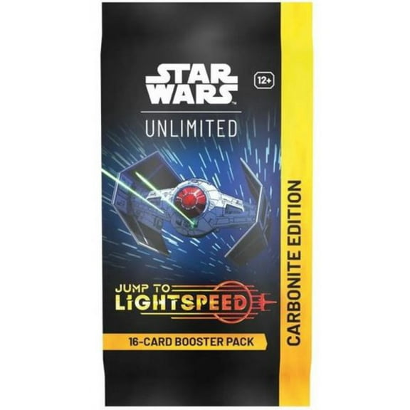Star Wars: Unlimited Jump to Lightspeed Carbonite Edition Booster Pack (16 Cards)