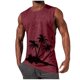 thumbnail image 1 of Hombres Casual Moda Impresión Suéter Cuello Redondo Deportes Tanque sin Mangas para Al Aire Libre Casual Diario, 1 of 5